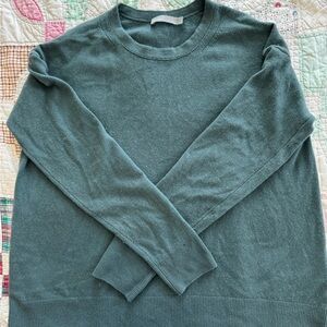 Women’s teal green M cashmere sweater by Vince